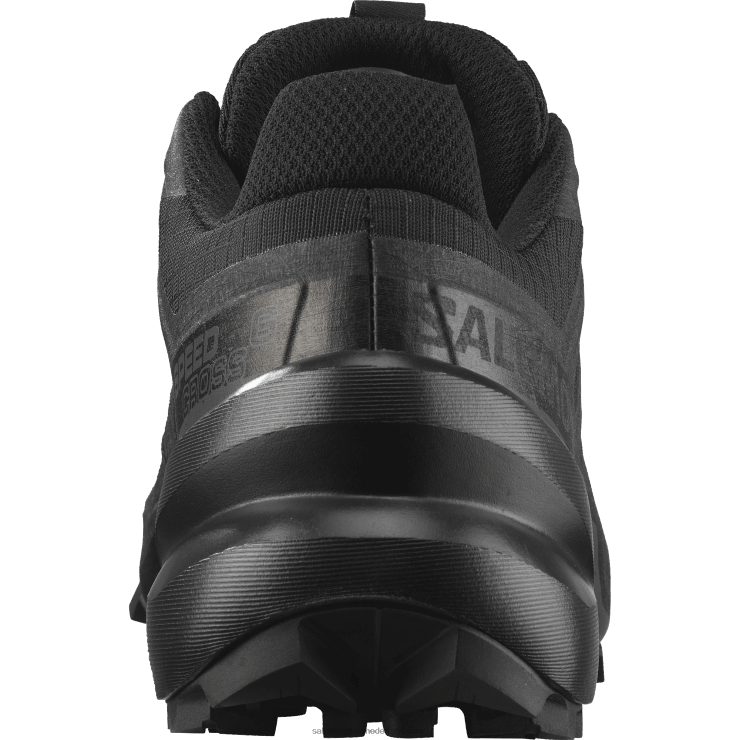 trailrunningschoenen voor dames - speedcross 6 Salomon 22DD81507 zwart/fantoom