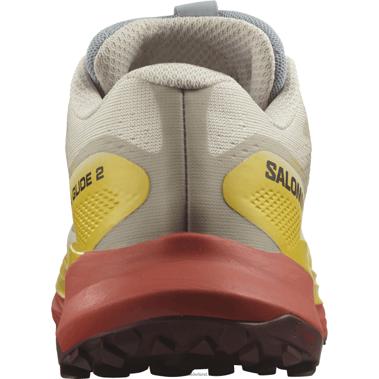 trailrunningschoenen voor dames - ultraglide 2 Salomon 22DD81491 regenachtige dag/freesia/hete saus