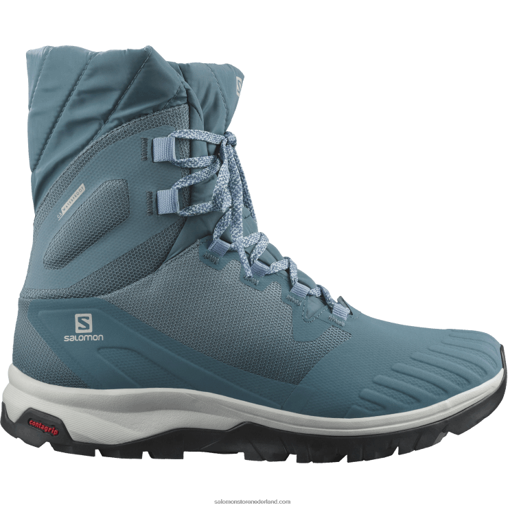 vaya powder ts cswp voor dames Salomon 22DD8784 arduin/wilde eend blauw/zwart