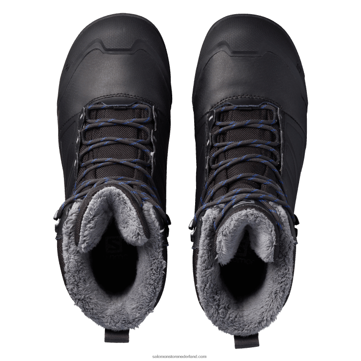 winterlaarzen voor dames - toundra pro clima waterdicht Salomon 22DD8783 fantoom/zwart/amparoblauw