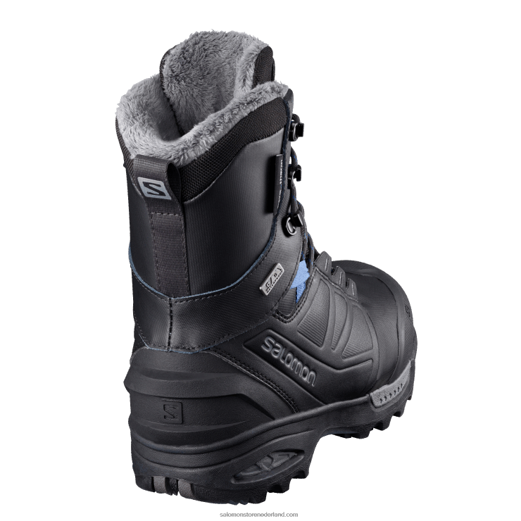 winterlaarzen voor dames - toundra pro clima waterdicht Salomon 22DD8783 fantoom/zwart/amparoblauw