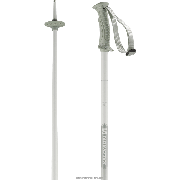 dames alpine stokken - noordpool dame Salomon 22DD81298 grijs