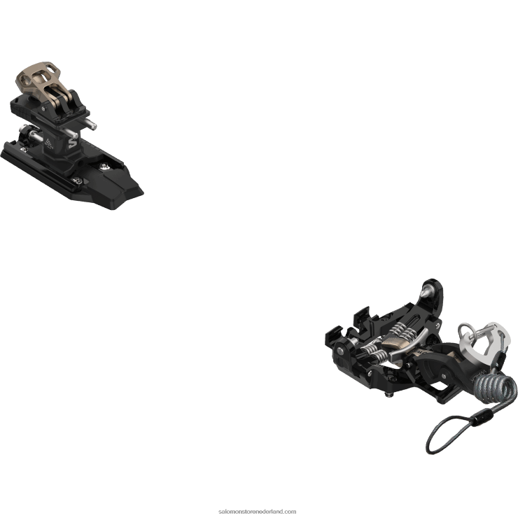 toerbindingen voor dames - mtn pure Salomon 22DD81059 zwart/titaan