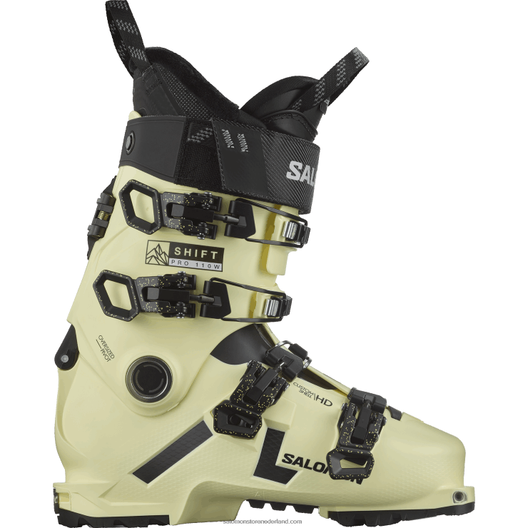 dames freeride laarzen - shift pro 110 at Salomon 22DD81036 teder geel/zwart/wit