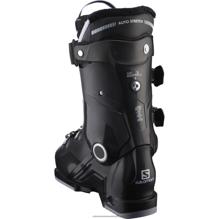 pisteschoenen voor dames - select hv 80 Salomon 22DD81290 zwart/lavendel/belluga