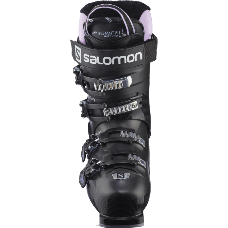 pisteschoenen voor dames - select hv 80 Salomon 22DD81290 zwart/lavendel/belluga