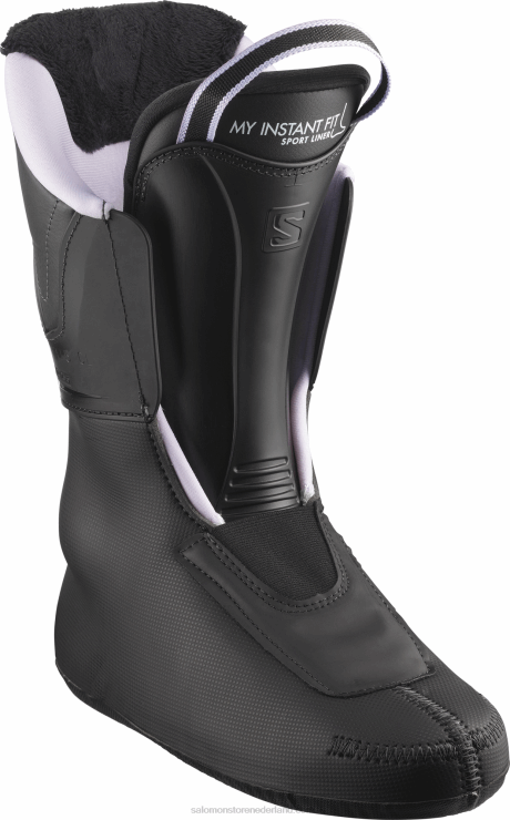 pisteschoenen voor dames - selecteer 80 Salomon 22DD81040 zwart/lavendel/belluga