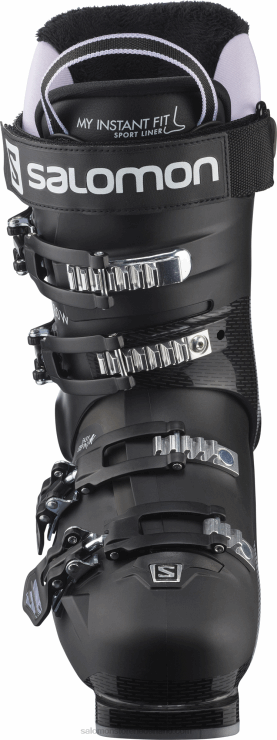 pisteschoenen voor dames - selecteer 80 Salomon 22DD81040 zwart/lavendel/belluga