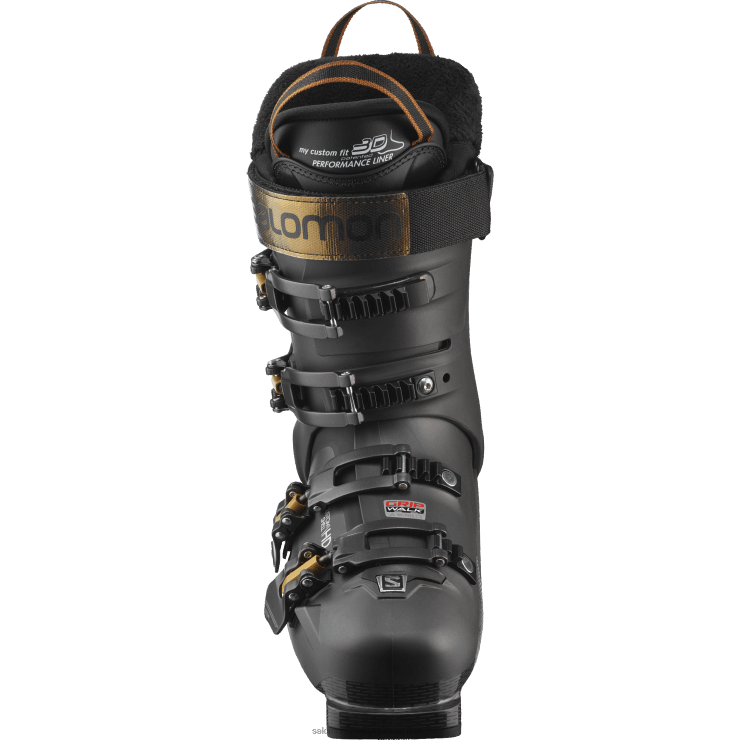 pisteski's voor dames - s/pro mv 90 Salomon 22DD81031 belluga metallic/zwart/koper metallic