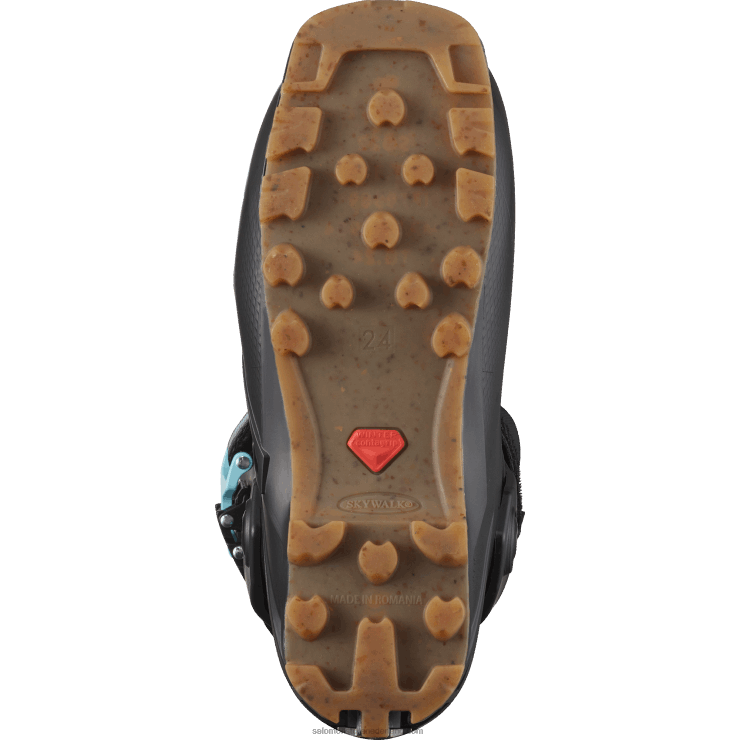 toerlaarzen voor dames - mtn summit pure Salomon 22DD81289 zwarte/regenachtige dag