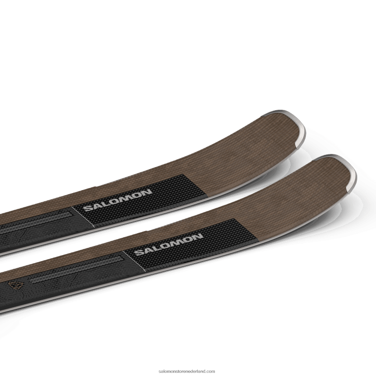 all-mountain skipakket dames - stand 84 (en m12) Salomon 22DD81021 otter/zwart/zilver metallic