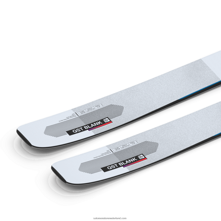 dames all-mountain ski's - qst blanco Salomon 22DD81000 illusieblauw/rood/procesblauw