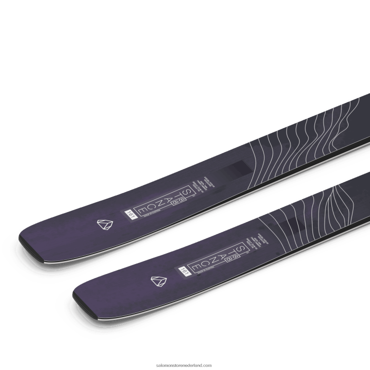 dames all mountain ski's - stand 88 Salomon 22DD81004 zwart