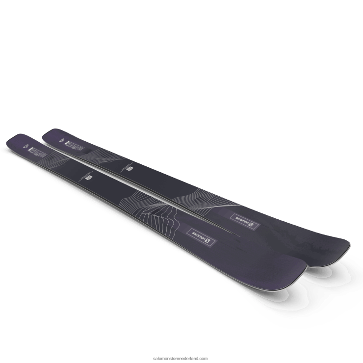 dames all mountain ski's - stand 88 Salomon 22DD81004 zwart