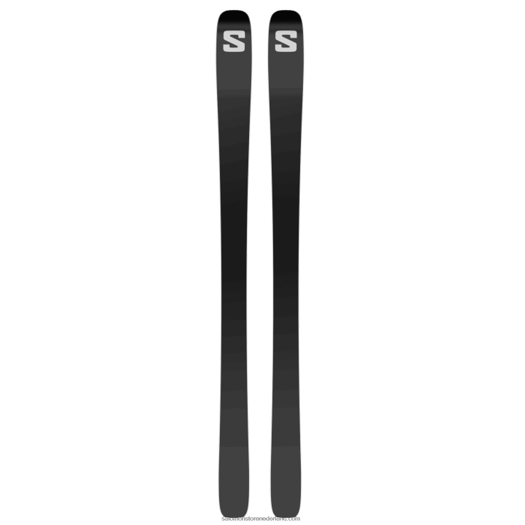 dames all mountain ski's - stand 90 Salomon 22DD81007 zwart/bordeaux metallic