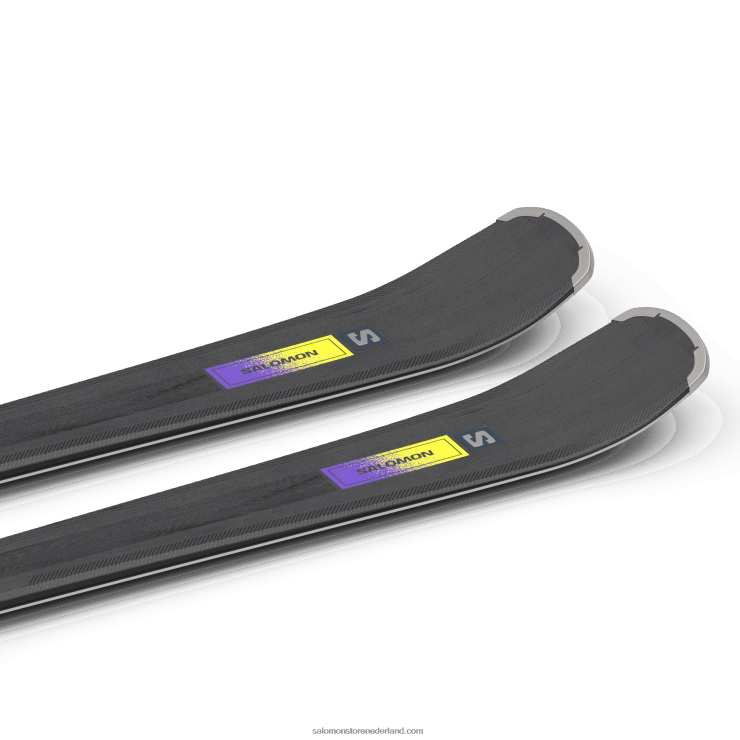 pakket pisteski dames - s/max n 10 xt (en m11) Salomon 22DD81013 zwart/zuurgroen/schemeringspaars