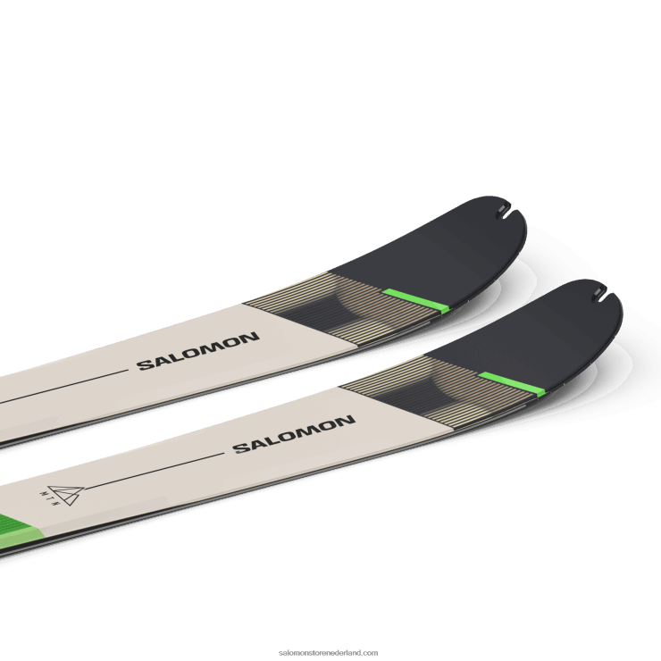 toerski's voor dames - mtn 86 pro Salomon 22DD81010 pastel neon groen 1/regenachtige dag/zwart