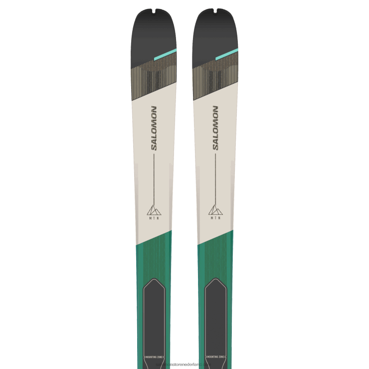 toerski's voor dames - mtn 86 pro Salomon 22DD81011 aruba blauw/regenachtige dag/zwart