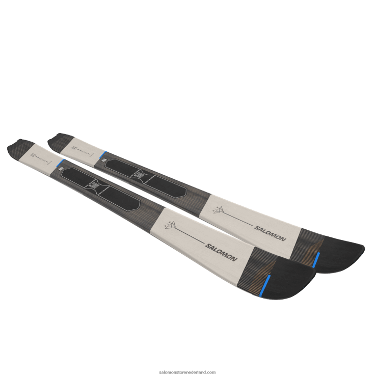 toerski's voor dames - mtn 96 carbon Salomon 22DD81005 regenachtige dag/proces blauw/zwart