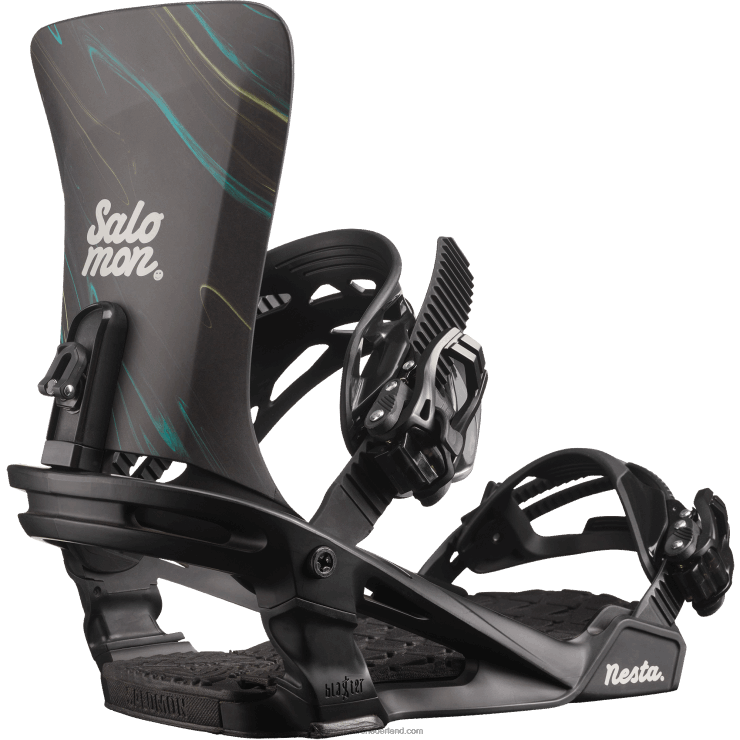 snowboardbindingen voor dames - nesta Salomon 22DD81327 zwart
