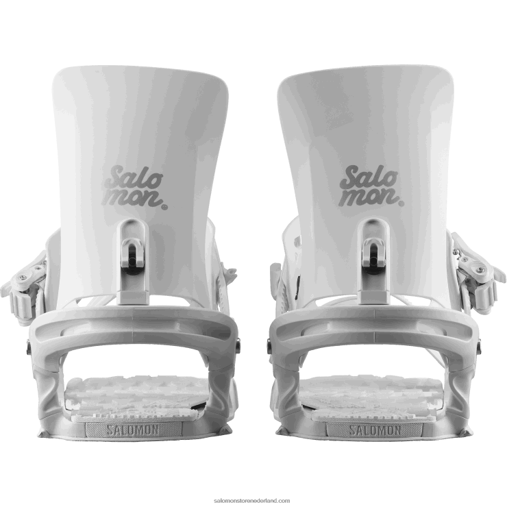 snowboardbindingen voor dames - nesta Salomon 22DD81329 wit