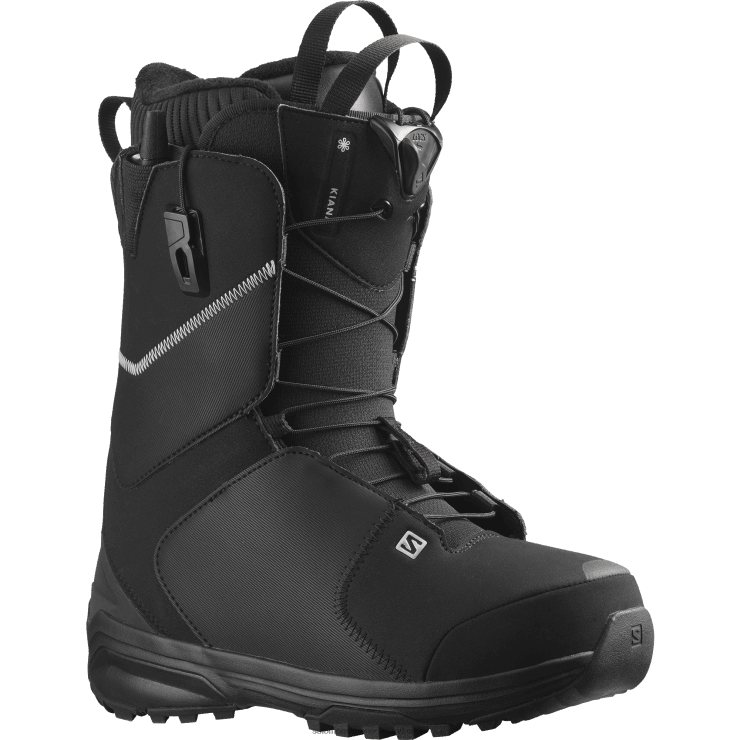 snowboardschoenen voor dames - kiana Salomon 22DD81322 zwart zilver