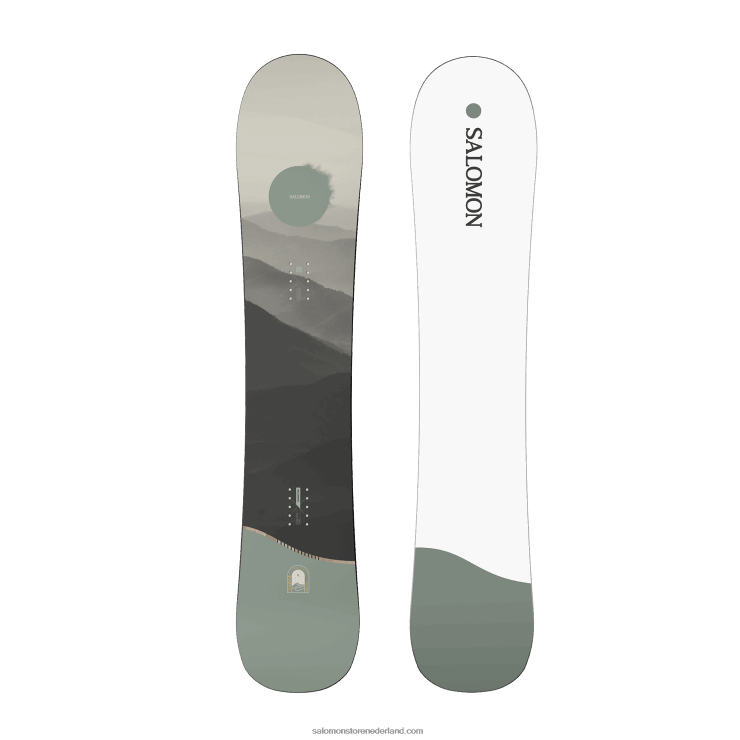 freeride snowboard voor dames - bellevue Salomon 22DD81310