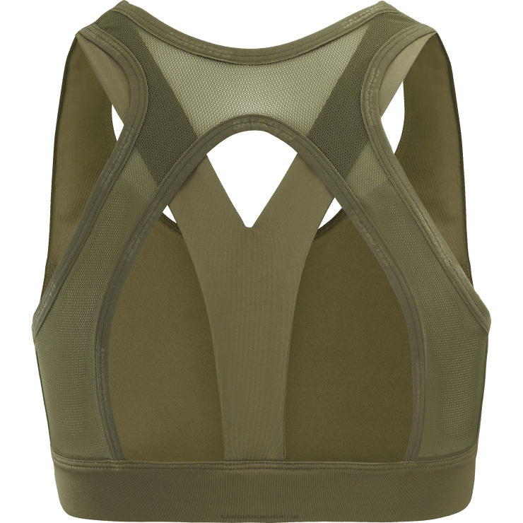 sportbeha voor dames - cross run Salomon 22DD8935 druivenblad