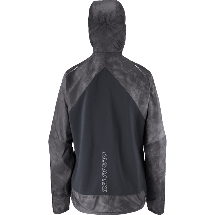 windjack voor dames - bonatti cross wind Salomon 22DD8854 periscoop/oa/diepzwart