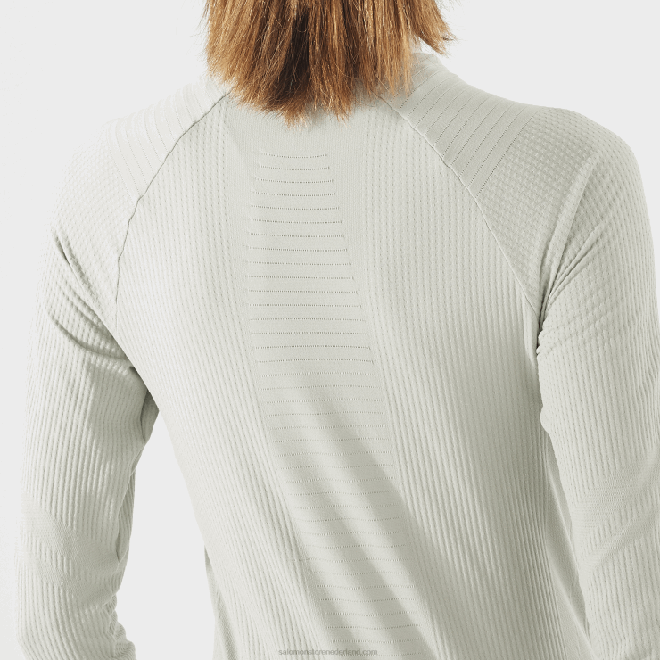 basislaag met lange mouwen voor dames - essentieel naadloos Salomon 22DD8923 smeedijzer