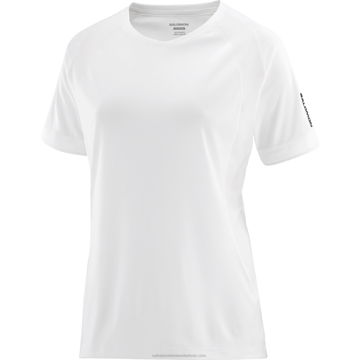 dames t-shirt met korte mouwen - equipe Salomon 22DD8922 wit