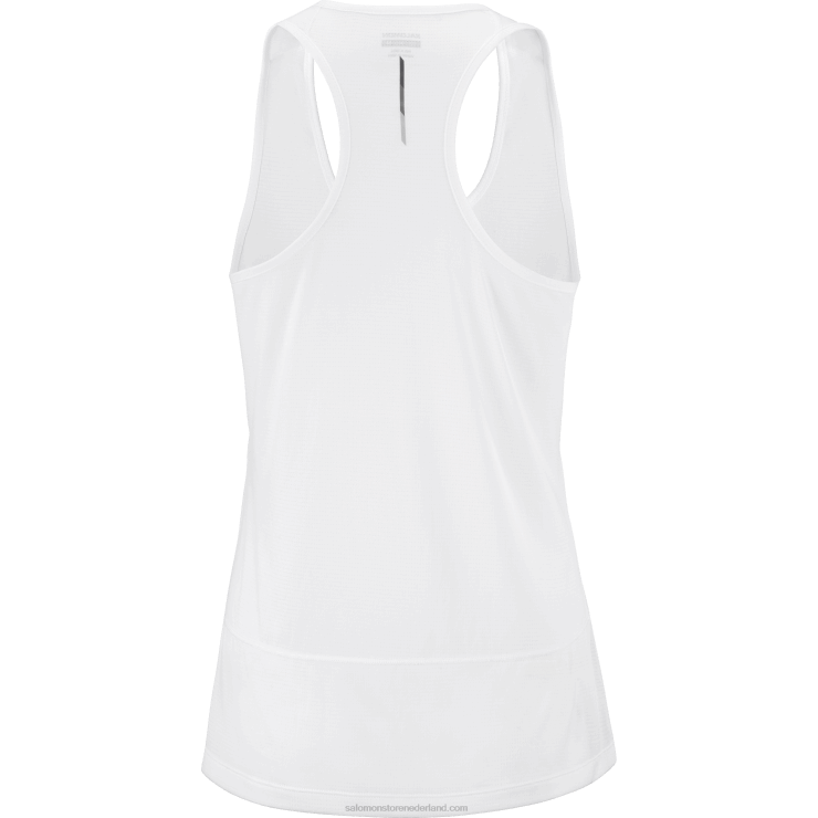 dames tanktop - cross run Salomon 22DD8898 wit